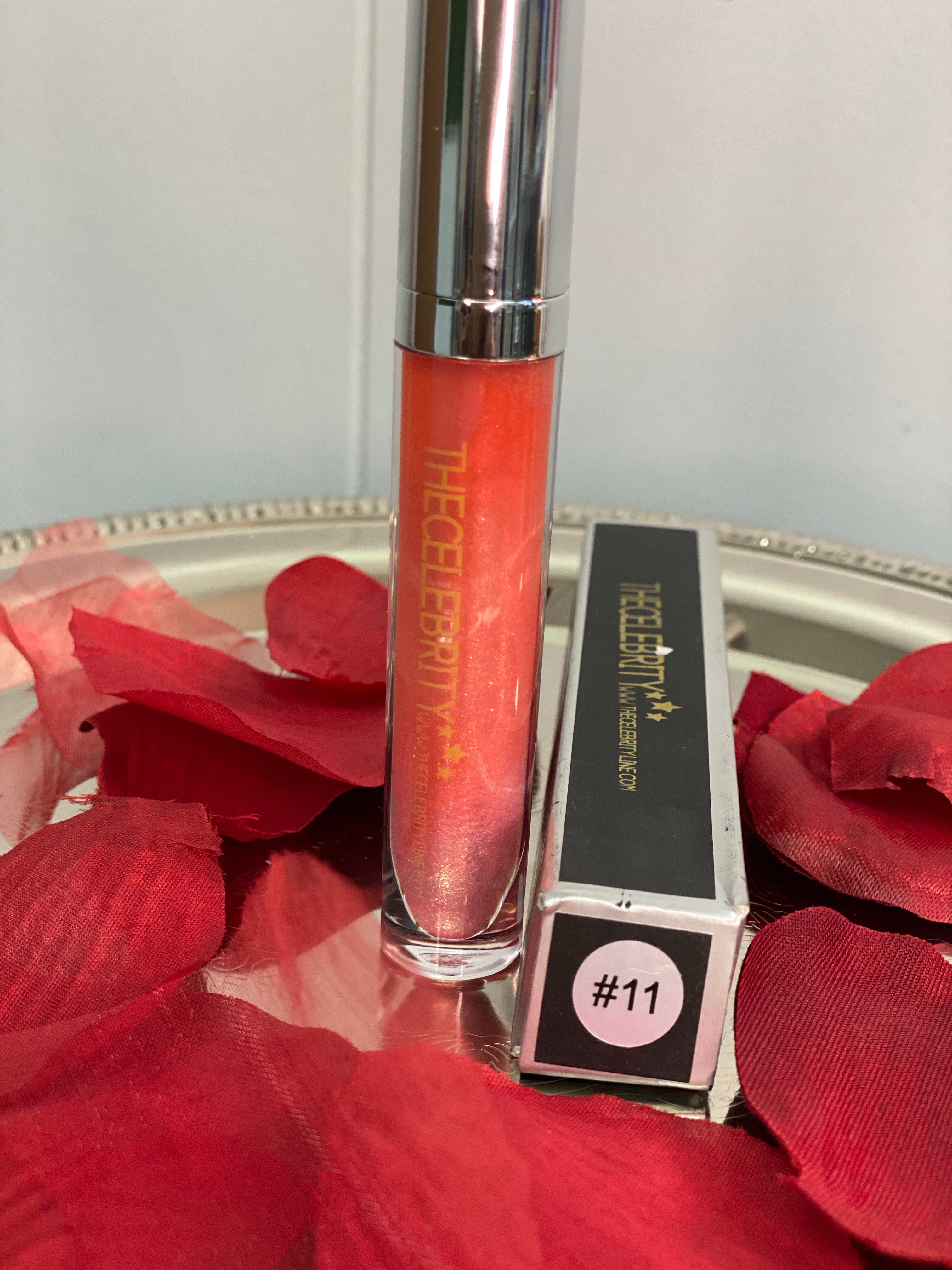 THE CELEBRITY LIPGLOSS LINE